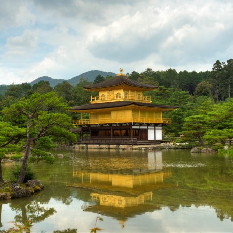 Chùa Kinkakuji vào mùa hè Chùa Kinkakuji vào mùa hè