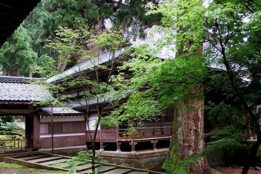 Lăng mộ lớn của chùa Eiheiji