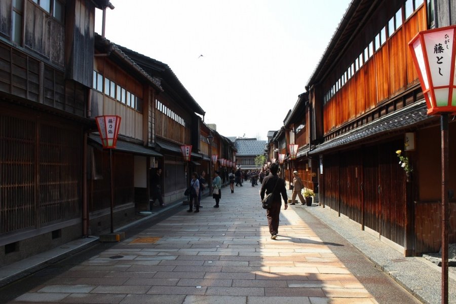 Hiệu Trà phía đông (Phố Higashi Chaya), Kanazawa