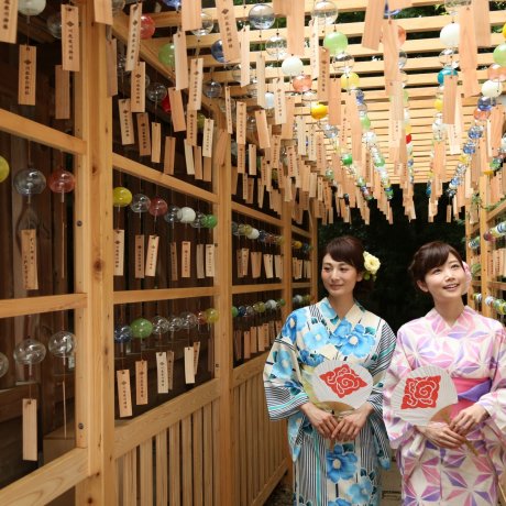 Lễ hội chuông gió Enmusubi ở Saitama Lễ hội chuông gió Enmusubi ở Saitama