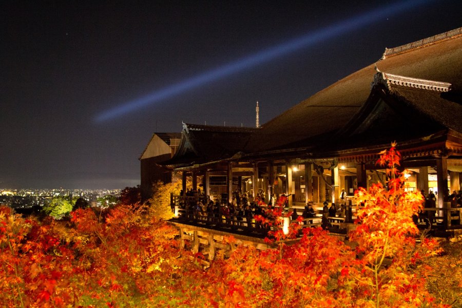 Mùa thu lung linh ở Kiyomizu-dera 