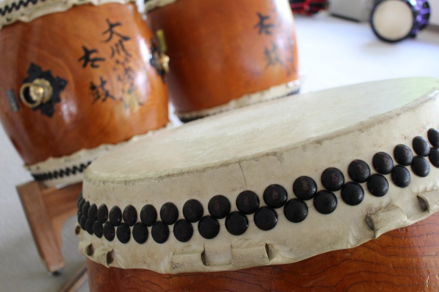 Trống Taiko ở Shimogo