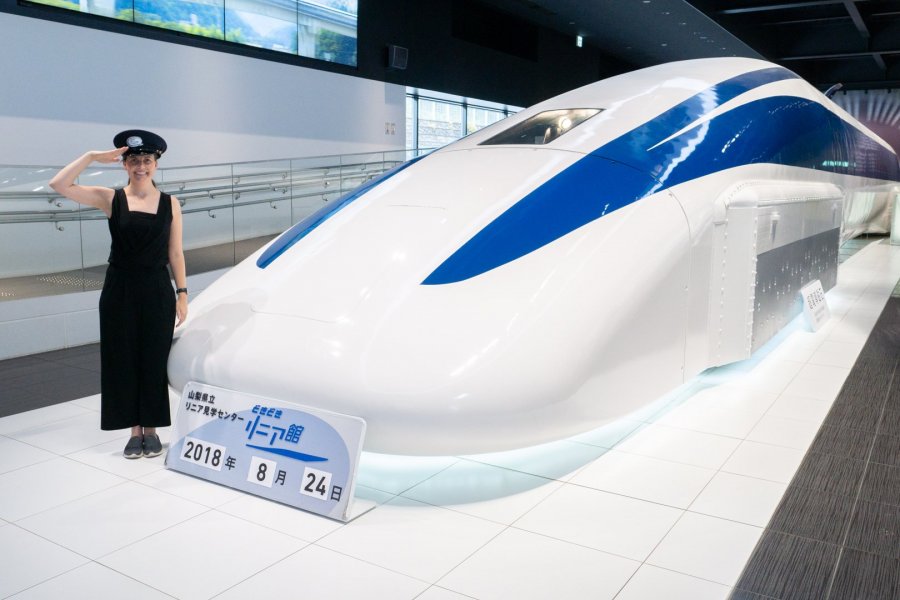 Trung tâm triển lãm tàu Maglev tại tỉnh Yamanashi