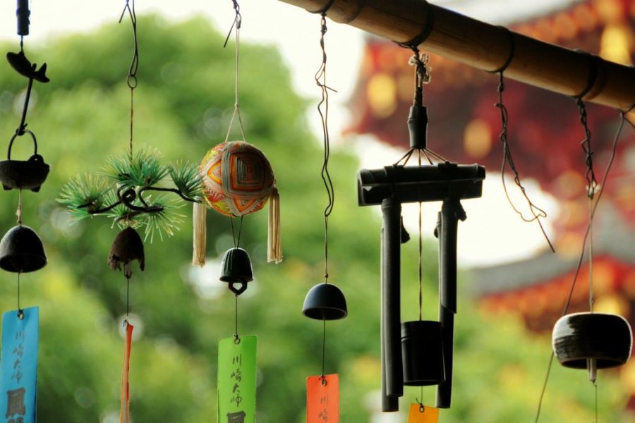 Hội chợ Furin ở Kawasaki Daishi