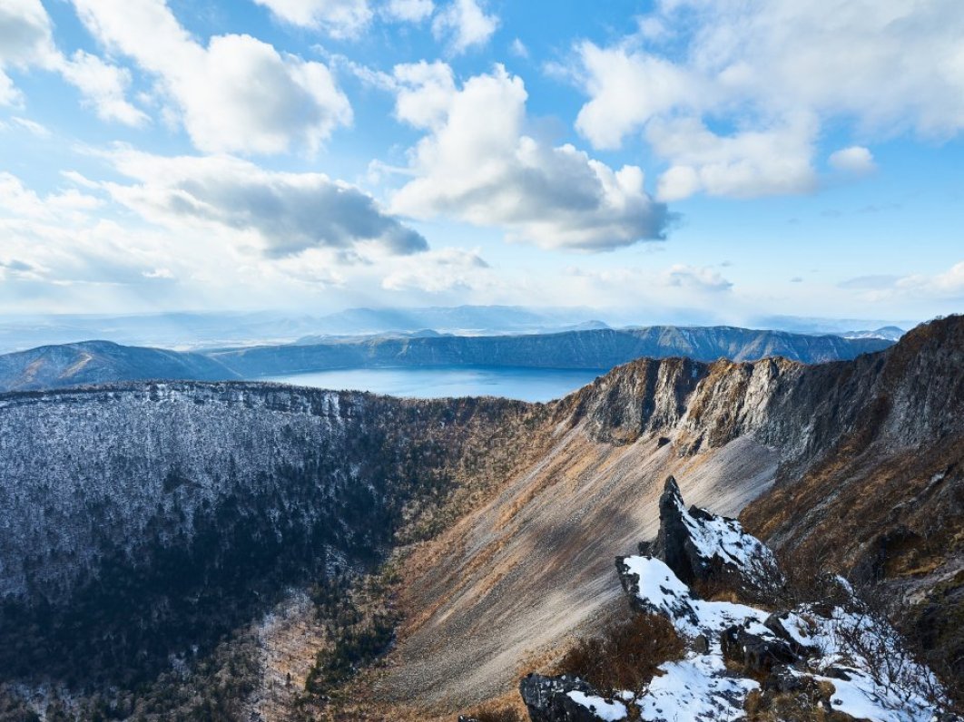 Lake Mashu from Mount Mashu